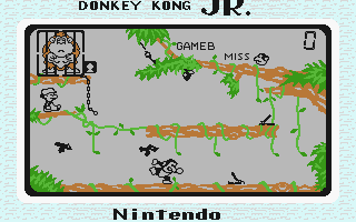 Donkey Kong Junior atari screenshot